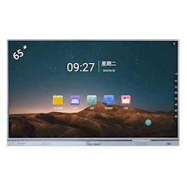 ინტერაქტიული ეკრანი Allscreen DW65HQ560 Q Series, 65 INCH 4K  Android 9.0, Interactive Flat Panel 20 Touch Point Smart Board Silver